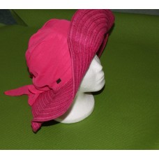 Sun N&apos; Sand Mujer&apos;s Paper Braid Pink Wide Brim Hat with Chiffon Scarf  Trim  eb-42174912